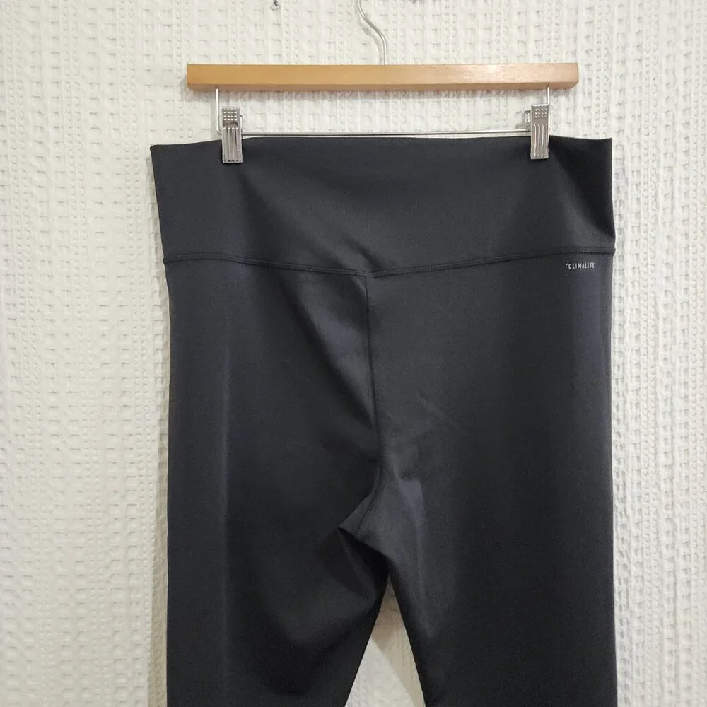 adidas Design 2 Move High Rise Logo Tights Black Size X-Large - Picture 10 of 12